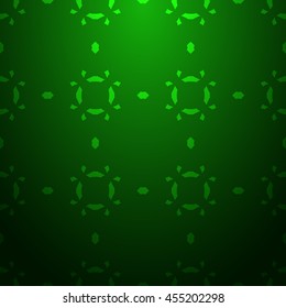 Green gradient colors striped textured, abstract geometric pattern background