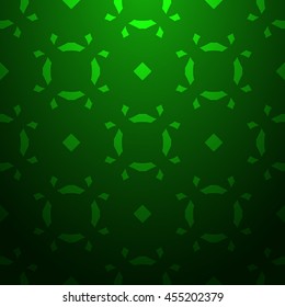Green gradient colors striped textured, abstract geometric pattern background