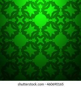Green gradient colors striped textured, abstract geometric pattern background
