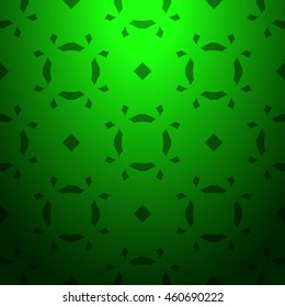 Green gradient colors striped textured, abstract geometric pattern background