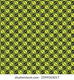 green gradient flower pattern Background pattern for wallpaper design, seamless