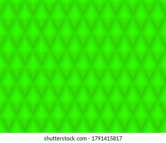 Fondo geométrico de gradiente verde en estilo origami. Ilustración de rectángulos poligonales vectoriales verdes. Brillante fondo abstracto de mosaico rhombus para diseño, negocios, impresión, web. Patrón sin foco.