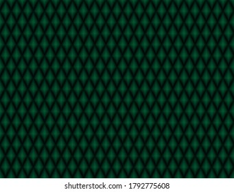Fondo geométrico de gradiente verde en estilo origami. Ilustración de rectángulos poligonales vectoriales verdes. Brillante fondo abstracto de mosaico rhombus para diseño, negocios, impresión, web. Patrón sin foco.
