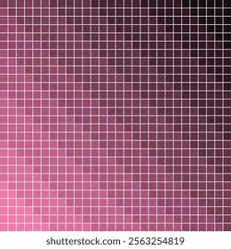 Green Gradient Grid: Color Palette of Shades