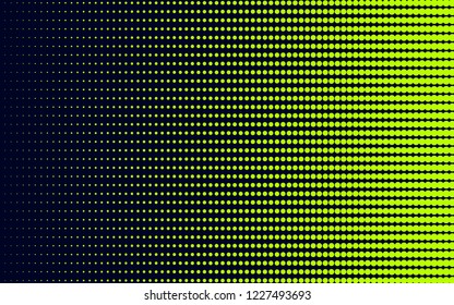 Green gradient halftone background vector