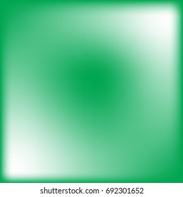 Green gradient mesh background. Abstract blurred smooth image. Smooth blend banner template. It can use as wallpaper.