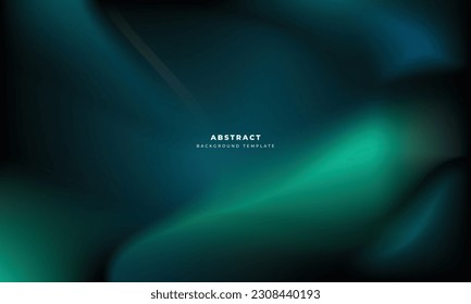 Green gradient mesh background template copy space. Fluid colour gradation backdrop design. Suitable for poster, landing page, banner, leaflet, pamphlet, brochure, flyer, card, or art cover.