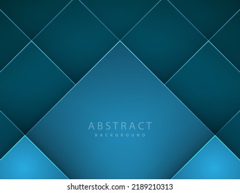 papel de gradiente verde corte fondo abstracto con líneas de neón modernas y sombras realistas