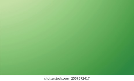 Green gradient smooth abstract background for backdrop or presentation