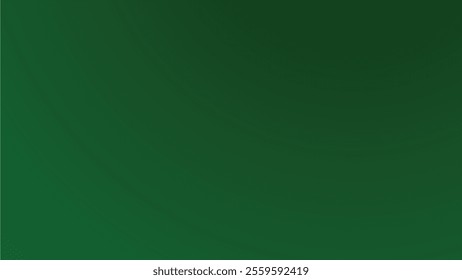 Green gradient smooth abstract background for backdrop or presentation