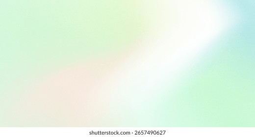Green gradient spring background Soft gradient mesh illustration eps10.