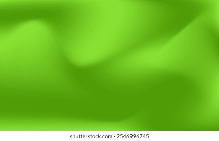 Textura de gradiente verde con forma curva abstracta. Diseño moderno del fondo del movimiento de la atmósfera