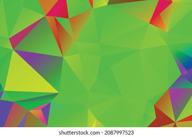 Gradiente verde vívido diseño abstracto textura de fondo gráfico moderno