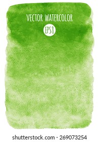 Fondo vectorial de color de agua degradado verde. Textura dibujada a mano. Rios, bordes artísticos.