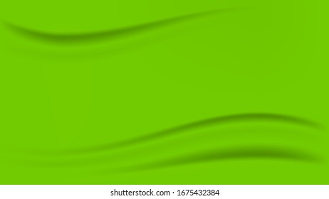 gradiente verde y curva de onda para fondo