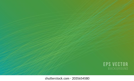 Green gradient wavy lines abstract background eps vector editable. can use for poster, banner, flyer, pamphlet, leaflet, brochure, catalog, web, site, website, presentation, book cover backgrounds