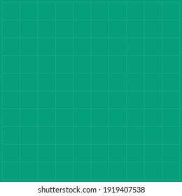 Green Graph Paper With White Dot Pattern