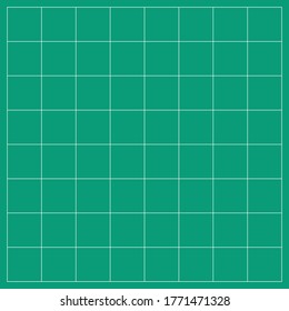 Green graph paper with white lines