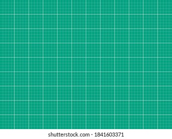 Papel gráfico verde y líneas blancas