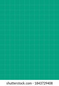 Green graph paper and white lines