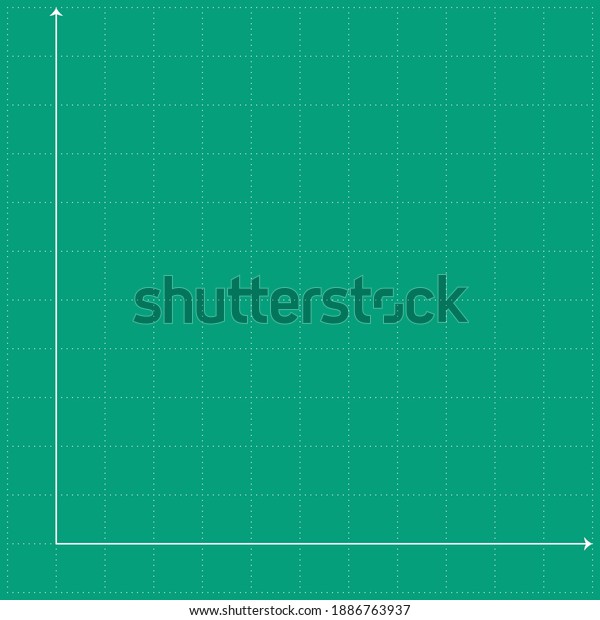 Green Graph Paper White Lines White Stock Vector (Royalty Free