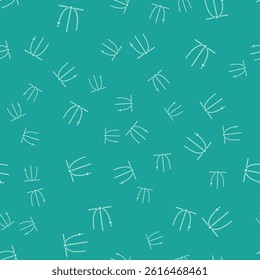 Green Graph, schedule, chart, diagram, infographic, pie graph icon isolated seamless pattern on green background.  Vector Illustration