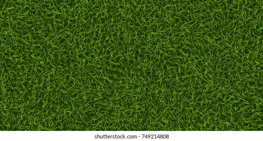 Green grass background. Lawn nature. Abstract field texture. Ecology symbol. Vector Illustration