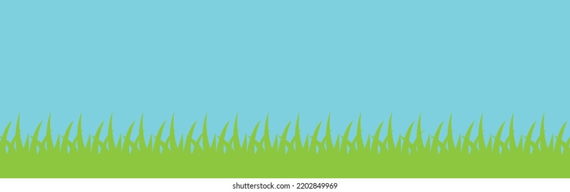Green Grass And Blue Sky
