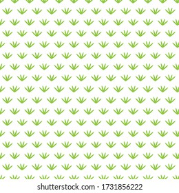 Diseño vectorial de ramo verde para fondo.