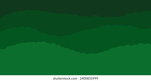 Green grass bush background. Simple vector illustration.