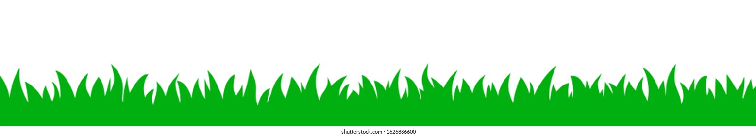 Green grass, field, grassland, nature eco background - stock vector