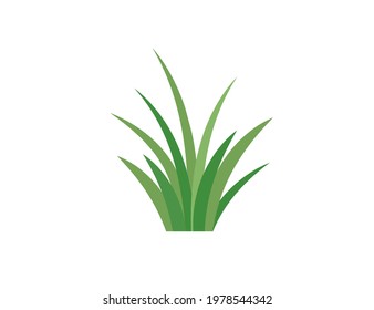 Green grass. Gazon. Vector icon. web version.