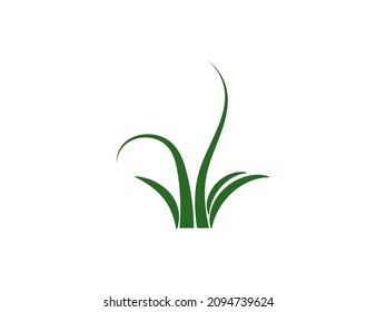 Green grass. Gazon. Vector icon. web version.