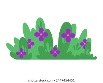 Green Grass Landscape Background Illustration