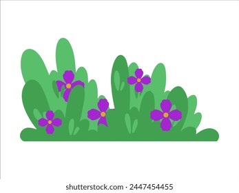 Green Grass Landscape Background Illustration