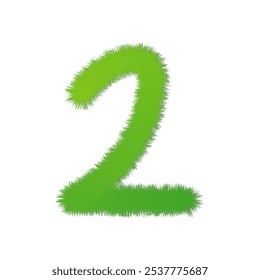 green grass number  of creative number 1 to 10 logo designs.design vector illustration for poster and cover book