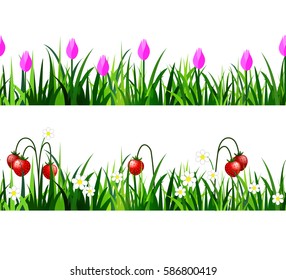 Green Grass seamless set
