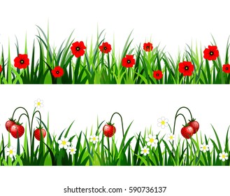 Green Grass seamless set