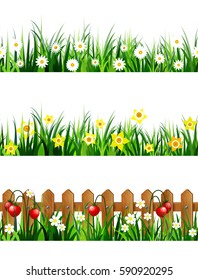 Green Grass seamless set