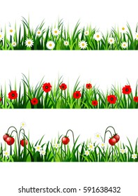 Green Grass seamless set