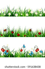 Green Grass seamless set