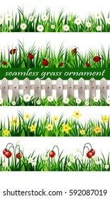 Green Grass seamless set