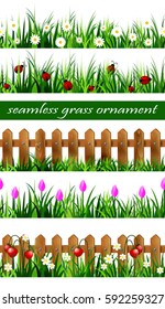 Green Grass seamless set