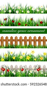 Green Grass seamless set