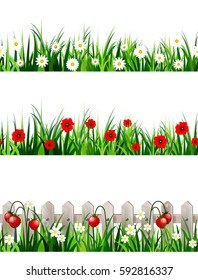 Green Grass seamless set