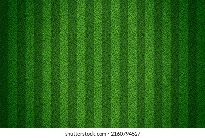 Green grass seamless texture on striped sport field. Astro turf pattern. Carpet or lawn top view. Vector background. Baseball, soccer, football or golf game. Fake plastic or fresh ground for game play - Shutterstock ID 2160794527