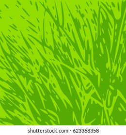 Green grass texture vector background.