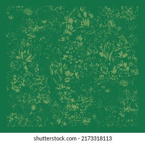 Textura de hierba verde. Papeles con naturaleza, superficie orgánica, patrón de tela. Plantilla de superposición. Ilustración vectorial.