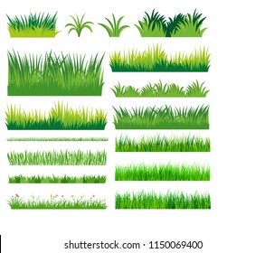 Green Grass Vector Collections