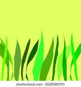 green grass vector illustration background